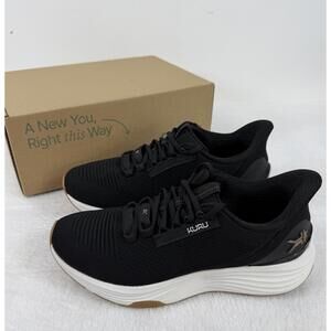 Kuru Womens Shoes Size 11 Wide Atom 2 Jet Black 11W Running Sneakers